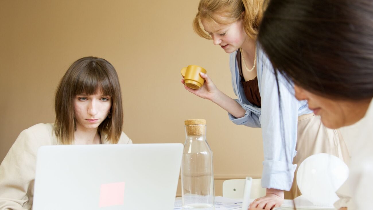 Disciplinary hearing in progress in UK workplace